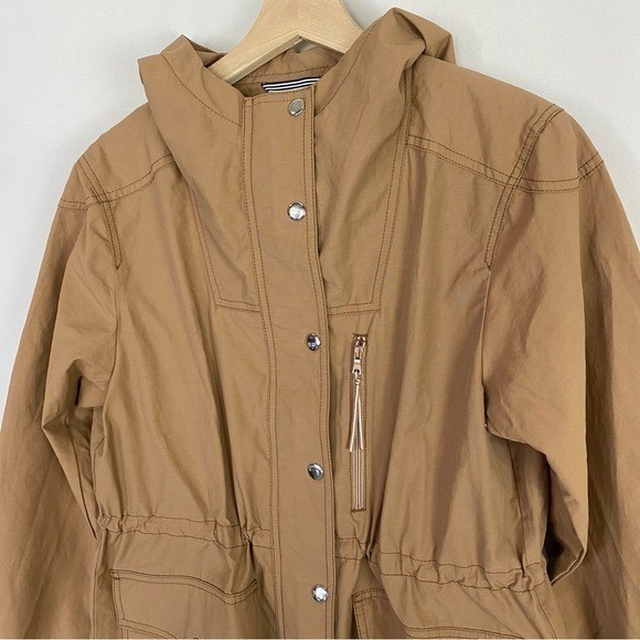 J Crew Relaxed Perfect‎ Lightweight Jacket Pale Mocha Tan Size X-Small - Picture 3 of 6